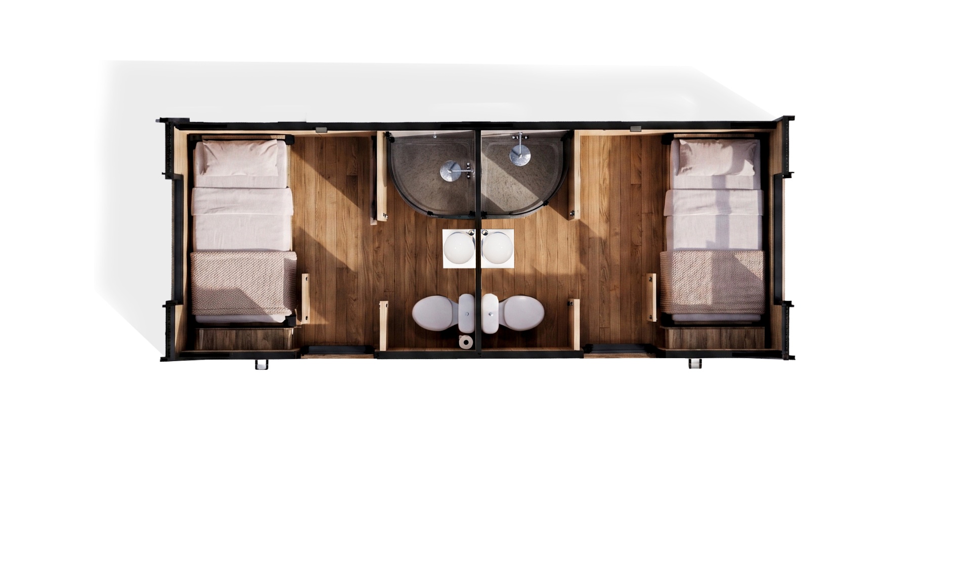 Planta arquitectónica del modelo MOD Family