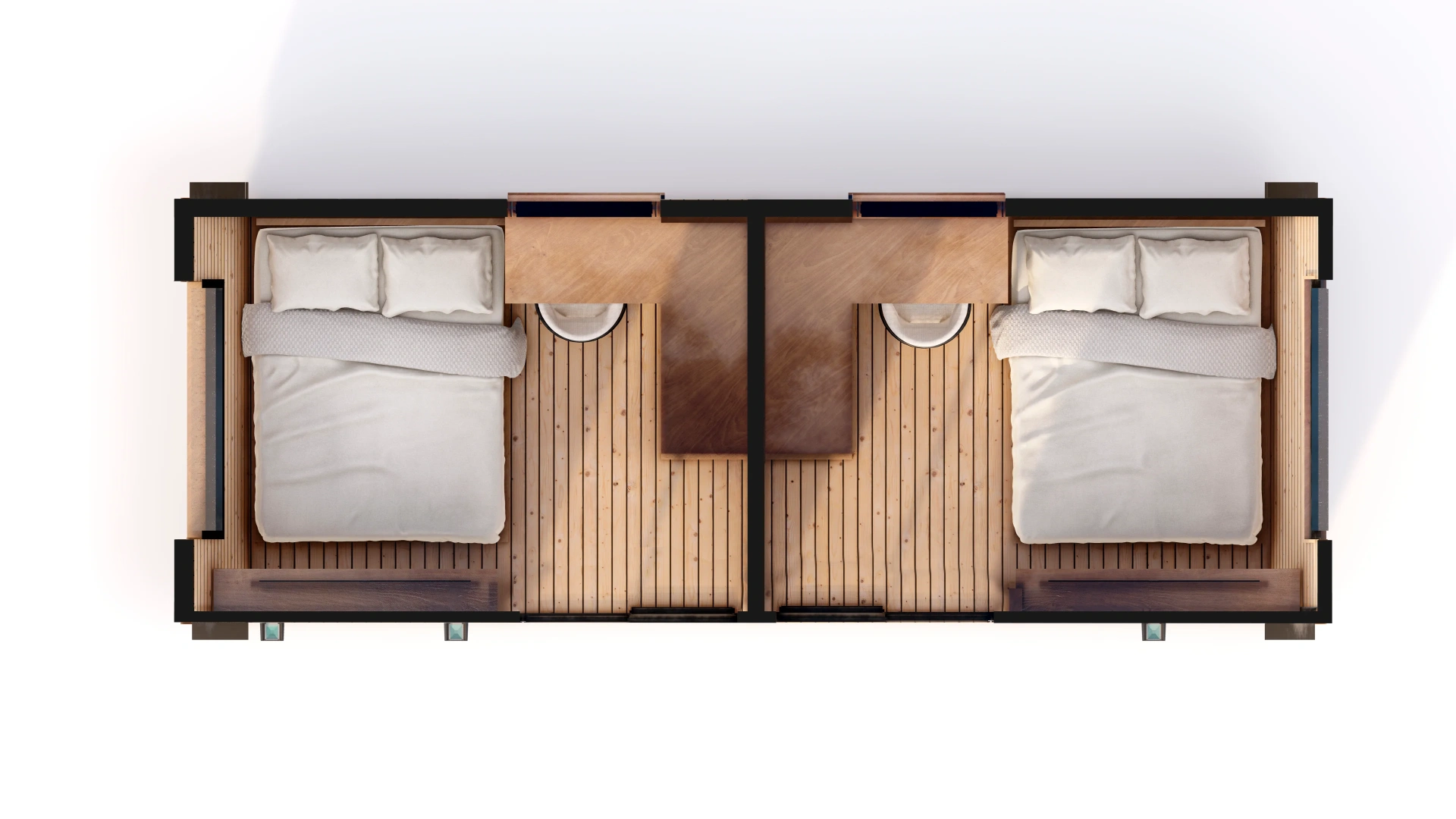 Planta arquitectónica – Base Habitación